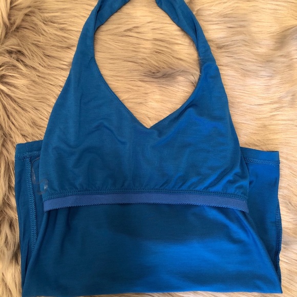 INC Blue sexy halter tops for women size XS - Picture 4 of 5